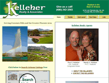 Tablet Screenshot of kelleherhomes.com